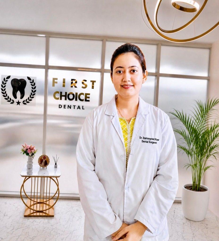 Dr. Damanpreet Kaur Chief Dental Surgeon