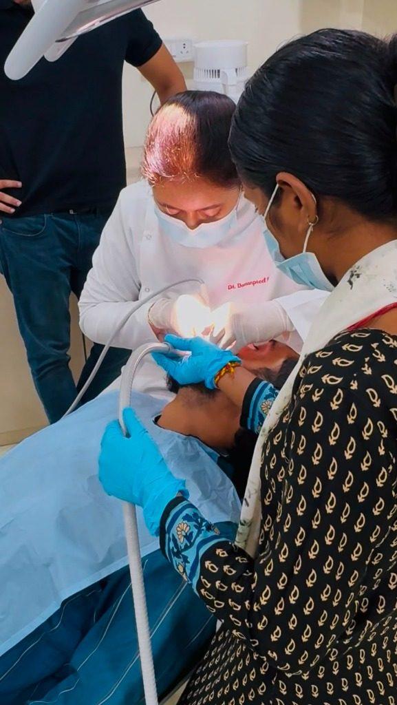 Smile Makeover in Rourkela ( Raurkela ) - Clinical Procedure by Dr. Damanpreet Kaur